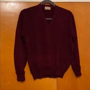 40’s-50’s Vintage Virgin Wool Sweater